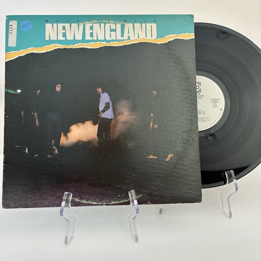 New England Walking Wild 1981 Vinyl LP Elektra 6E-346 Promo